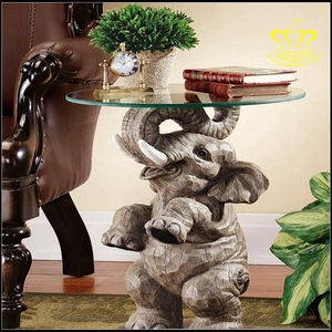 Mesa <span class=keywords><strong>de</strong></span> Centro <span class=keywords><strong>de</strong></span> Lujo para Casa, Hotel o Villa con Escultura Artística, Estatua <span class=keywords><strong>de</strong></span> Delfín <span class=keywords><strong>de</strong></span> Bronce, Tablero <span class=keywords><strong>de</strong></span> Vidrio, Producto <span class=keywords><strong>de</strong></span> Artesanía en Metal - Product Image 3