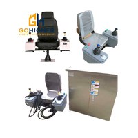 Chaise de cabine pour tour de grue, chaise d'opérateur avec joystick, siège de grue
