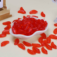 Children's Spicey Candy Halal Cartoon Red Pepper Shape Fruity Flavor Gummy Candy for Small Bag Pack