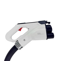 PIWIN EV Chargeur Accessoires 150Amp Evse Combo 2 Plug Ccs 2 To Ccs 1 Dc Ev Charging Connector Adapter