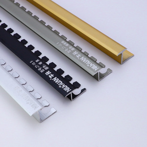 Niuyuan nhà sản xuất tùy chỉnh uốn cong sàn quá trình chuyển đổi nhôm linh hoạt ngói cạnh TRIM cho thảm - Product Image 5