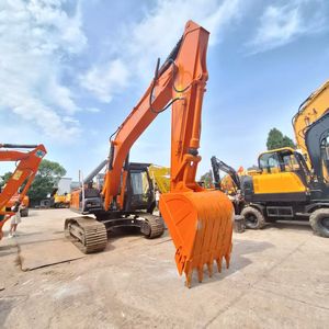 Moteur d'origine de haute qualité pas cher utilisé Hitachi ZX210 21 tonnes excavatrice d'occasion grande pelle d'occasion - Product Image 2