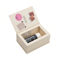 Boîte cadeau cosmétique de luxe, nouveau design, coffrets cadeaux parfum, emballages magnétiques pour soins de la peau, boîtes rigides en papier durable