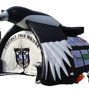 Tête d'entrée de mascotte d'animal en plein air canal d'entrée casque de football tente tunnel gonflable de bouledogue pour les <span class=keywords><strong>jeux</strong></span> d'événements sportifs - Product Image 5