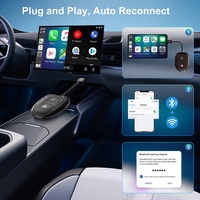 Adaptateur sans fil CarPlay portable, dongle Android Auto, adaptateur CarPlay et Android Auto pour CarPlay et Android Auto filaires, convertisseur pour voiture