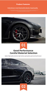 Bán Chạy Nhất ABS Nhựa <span class=keywords><strong>Turbo</strong></span> Phong Cách Phía Trước Bumper Lip Và Rộng Fender Flare Bộ Dụng Cụ Cơ Thể Mô Hình 3 Phụ Kiện Bên Ngoài - Product Image 2