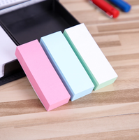 Bloc-notes autocollants en cuir PU avec logo personnalisable et pochette, ensemble cadeau pour le bureau, l'école, la maison