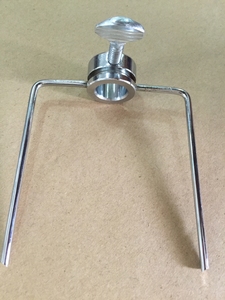 Outils galvanisés de gril de tige de broche de rôtisserie d'acier inoxydable avec la finition antiadhésive - Product Image 6