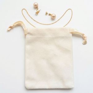 Custom Logo Printed Velvet Jewelry <b>Bag</b>, Eco-friendly Soft Velvet Gift Packaging Drawstring Pouch Earring Storage <b>Dust</b> <b>Bags</b> - Product Image 5
