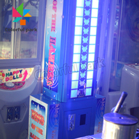 Distributeur de pièces de monnaie king of the marteau, perdre des jeux d'arcade, machine à jeux