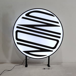 オフィスショップ企業向けのランプ光源付き屋外アクリルライトボックス広告サイン - Product Image 2