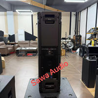 Altavoz de Línea Activo de Tres Vías TTL 6A, Sistema de Sonido Profesional con Altavoz Doble de 12 Pulgadas, Altavoz de Columna TTL 6-A