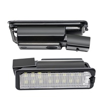 Ailead Standard 2PCS Lampes de plaque d'immatriculation LED sans erreur pour Seat Leon Toledo VW Amarok Passat CC Golf Mk7 Passat B7