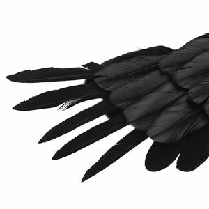 Piuma Per Le Danze di Halloween Bianco e Nero <span class=keywords><strong>Angelo</strong></span> <span class=keywords><strong>Ali</strong></span> di Spettacoli Teatrali di Travestimento costume di Carnevale - Product Image 5
