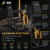 Banc de musculation réglable Sk – Équipement d'entraînement de force pour salle de sport – Station d'équipement de gym commercial réglable pour usage professionnel