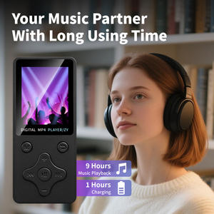 Lecteur MP3 / MP4 portable Bluetooth avec carte TF et port Type-C Lecteur vidéo et musical prenant en charge les formats FLAC/WAV - Product Image 5