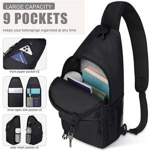 Bolsas de eslinga impermeables multifunción Bolsas de deportes al aire libre Montar Haiking Escalada Riñoneras - Product Image 3