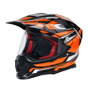 Fashion Dirt Bike Motocross Ece Approved Helmets Cool Capacete Moto Racing Off Road Motorcycle