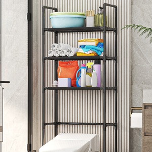 2024 nouveau <span class=keywords><strong>pas</strong></span> <span class=keywords><strong>cher</strong></span> 3 couches au sol salle de bain économiseur d'espace toilette <span class=keywords><strong>Machine</strong></span> <span class=keywords><strong>à</strong></span> <span class=keywords><strong>laver</strong></span> support de rangement - Product Image 3