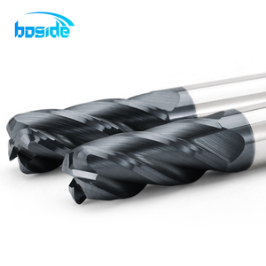 60 °   أداة طحن رباعية الجوانب بزاوية R لمعالجة المعادن باستخدام ماكينات التحكم الرقمي - Product Image 4