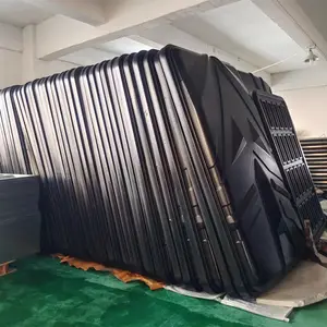 Thermoforming ABS Plastik Vakum Membentuk Bagian Plastik Besar untuk Cangkang Tenda Atap Mobil