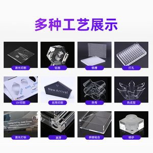 Acrylic Box Transparent <b>Display</b> <b>Case</b> For Desktop Storage High Transparency Plastic Container Daily Use Organizer - Product Image 3