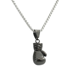 Yunnique Geometric <b>Boxing</b> <b>Glove</b> Pendant <b>Necklace</b> Stainless Steel Men's Fashion Jewelry 230578 - Product Image 4