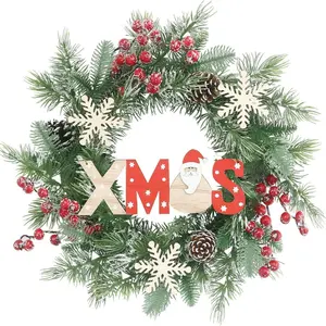 New product ideas 2023 christmas decorations wreath for front door and window decoration