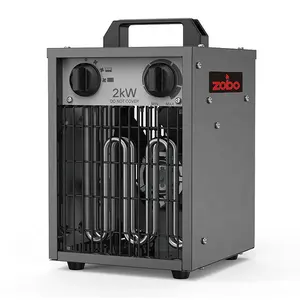 hot selling portable 2000W industrial greenhouse farm electric heater, fan heater, room electrical heater With CE