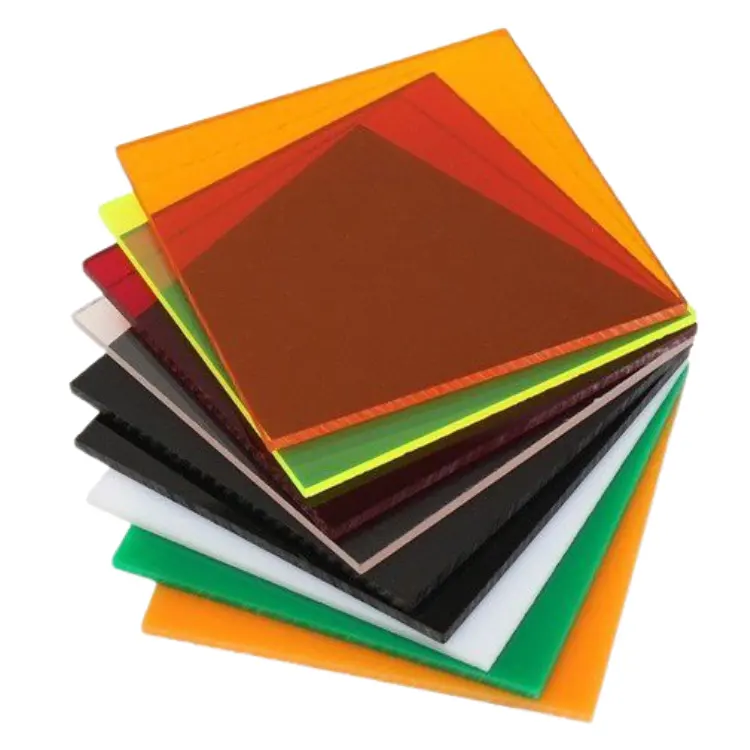 Shuohang Produce 1220*2440 5mm Color Acrylic Sheets Transparent Acrylic Sheet for Sale