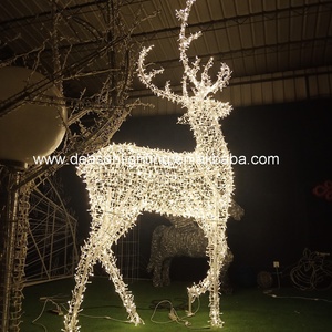 Large <strong>Christmas</strong> <strong>Reindeer</strong> <strong>Lights</strong> Outdoor - Product Image 4