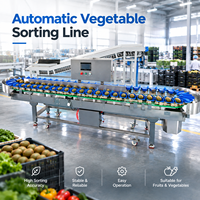 Kehong KHLH-6J 220V Elektronische Weegschaal Sorteermachine voor het sorteren en classificeren van steenvruchten op grootte en gewicht.