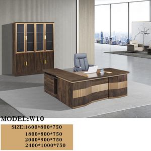 Bán Buôn Arab Được Thiết Kế Đa Chức Năng Bàn Văn Phòng Dày MDF Gỗ-Hạt Hội Đồng Quản Trị Siêu Thấp Dây Hộp Quản Lý Điều Hành Bàn - Product Image 5