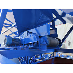 दो कुल होपर 60 एम 3/एच मिश्रण संयंत्र 7500 2 मीटर एचजे 60 तैयार इलेक्ट्रिक कंक्रीट बैचिंग संयंत्र - Product Image 5