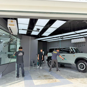 Station de dévidage de tuyaux combinée suspendue au plafond pour air et eau, idéale pour les laveries automobiles commerciales - Vente en gros - Product Image 4