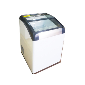 Congelador de Helados de Enfriamiento Directo con Descongelación Manual, Refrigerador Comercial con Puerta Corredera, Publicidad Personalizada - Product Image 2
