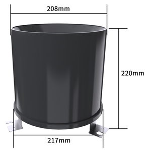 एब्स 5 मिमी उच्च सटीकता स्वचालित पक्षी प्रमाण वर्षा गेज बकेट मीटर, 0.2 मिमी रिज़ॉल्यूशन और rs485 पल्स आउटपुट के साथ - Product Image 4