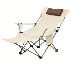 Custom Aluminum Alloy High Back Outdoor Folding <b>Moon</b> <b>Chair</b> for Camping & Beach Use - Product Image 1