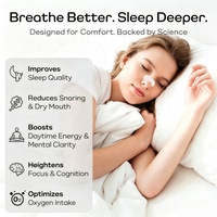 Bandes nasales personnalisables avec logo, patch respirant pour le nez, réduction du ronflement, confort de sommeil, soutien du flux d'air pour adultes, MSDS CE