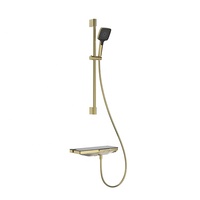 Douche à main démontée en or rose avec matériau en laiton pour salle de bain à domicile