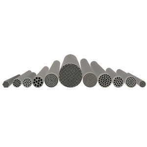 <span class=keywords><strong>Tube</strong></span> à canal unique à membrane tubulaire en céramique de carbure de silicium de séparation solide liquide de bonne performance pour le traitement des eaux usées - Product Image 1