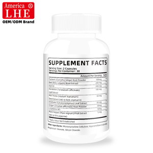 Wholesale <b>Liver</b> Health Supplement Manufacturer <b>Liver</b> Cleanse Detox Support with Milk Thistle 60 <b>Liver</b> Health <b>Capsules</b> - Product Image 6