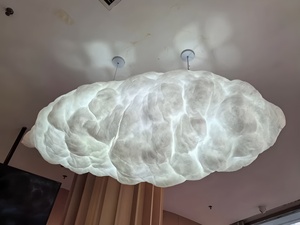 Lampada a Sospensione LED a Forma di Nuvola in Stile Nordico, Luce Creativa a Nuvola Bianca per Sala da Pranzo, Negozio di Abbigliamento, Bancone Bar, Decorazione per Vetrine - Product Image 6