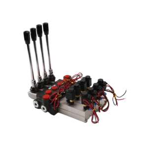 Mini-excavatrice Hansen P40 P80 P120, distributeur hydraulique directionnel à 2-7 voies pour tracteur, chargeur, construction, ferme - Product Image 1