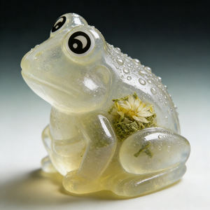 Savon solide artisanal hydratant pour enfants en forme de grenouille, à base de glycérine et de beurre de karité, formule de soin de la peau - Product Image 5