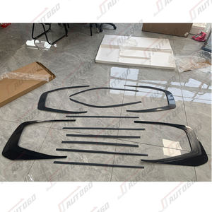 Barre de garniture de porte et de fenêtre de qualité d'usine en chrome pour Land Cruiser Lc200 Fj200 à l'aspect Lc300 en acier inoxydable adhésif 2008-2020 - Product Image 4