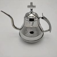 1200ml en acier inoxydable bouilloire théière plus épaisse hôtel théière cafetière cuisinière à induction bouilloire à thé