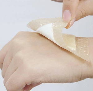 18*18cm perban luka busa silikon perekat diri dengan perban perawatan sakit tempat tidur tepi Sacral untuk Sacrum - Product Image 6