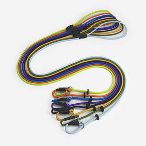 Guinzaglio Scorrevole da 1,25m con Fermaglio in Gomma e Anello Scorrevole <span class=keywords><strong>Standard</strong></span>, Leggero 5mm, 8 Colori, Guinzaglio per Addestramento Cani - Product Image 1