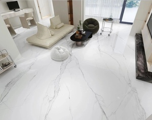 Dalle polie blanc alpin, veinage continu infini, universelle pour revêtement mural/comptoirs/sol et personnalisation de toute la maison - Product Image 3